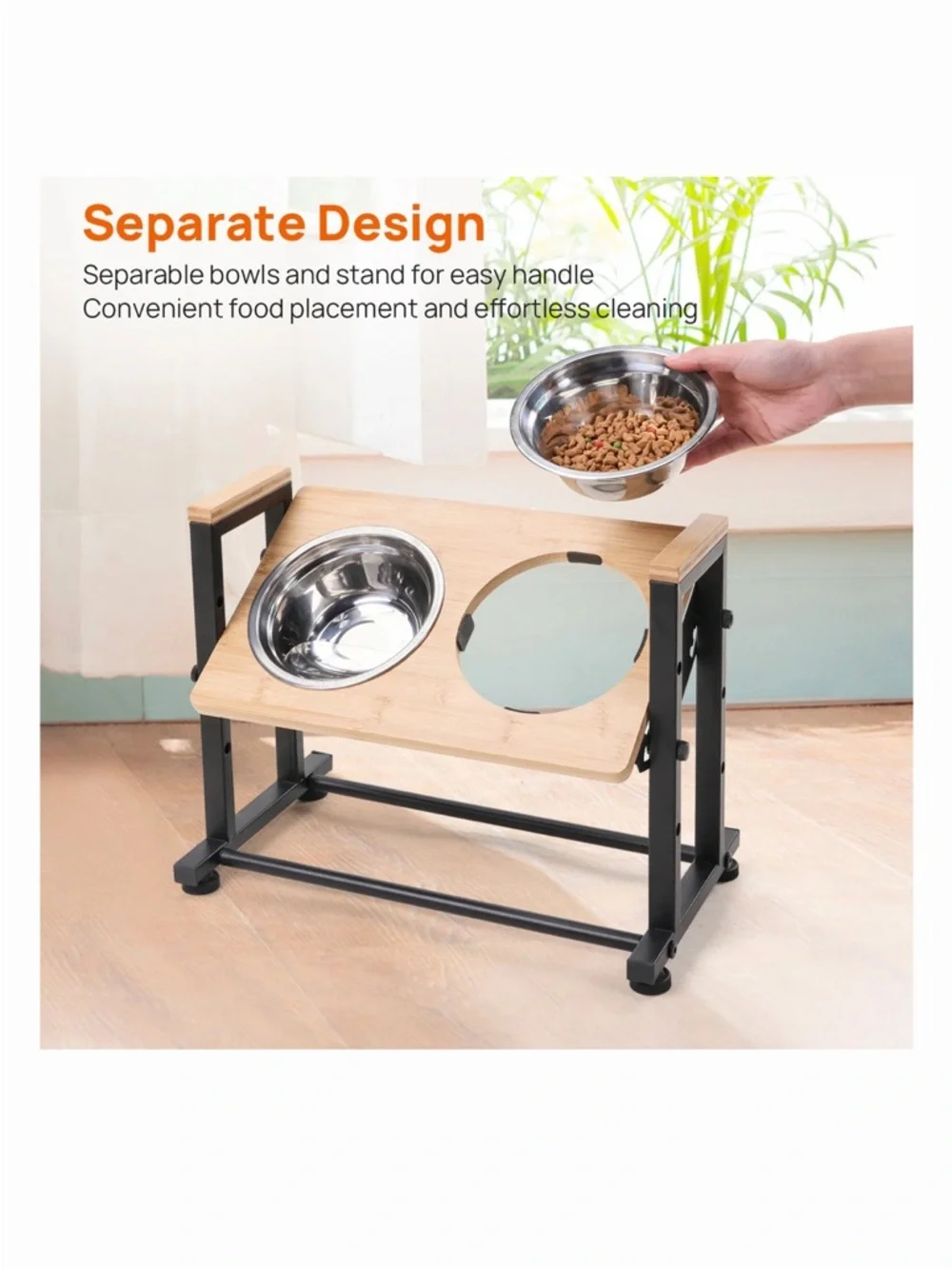 Adjustable Pet Bowl Stand
